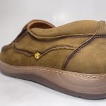stylish gents leather half shoe – comfortable & easy slip on