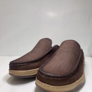 stylish gents leather half shoe – comfortable & easy slip on