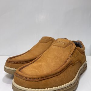 leather casual loafers