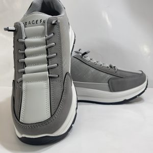 trendy chunky sneakers for girls with pearl & charm chain – fashionable casual shoes